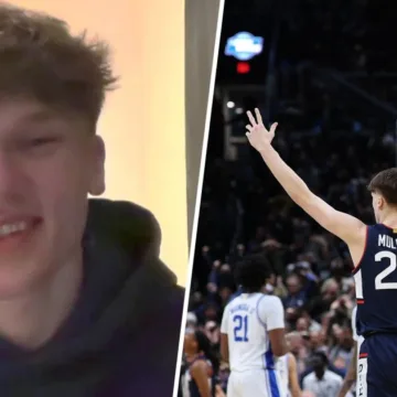 Braylon Mullins on 3-Point Buzzer Beater, UConn to Final Four