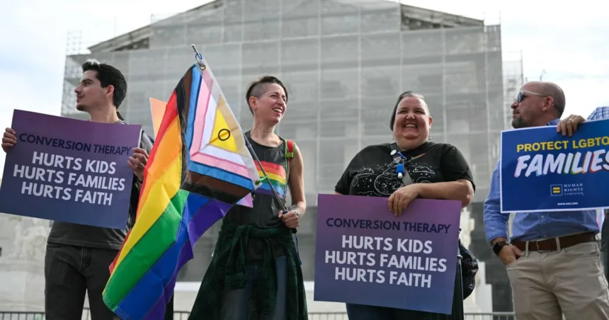 Supreme Court rules against Colorado’s ban on conversion therapy aimed at LGBTQ youth