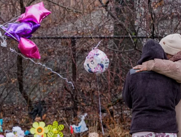 Cleveland playground now a place of mourning for two girls found in suitcases