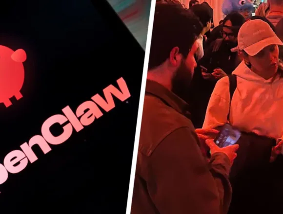 260306-open-claw-claw-con-mn-1205-0b55ce.jpg At a lobster-themed event for AI enthusiasts, exuberance with a side of cocktail sauce