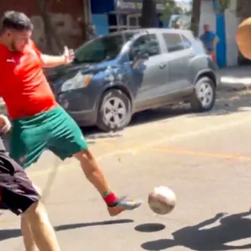 Ahead of the FIFA World Cup, pickup soccer games in Mexico’s streets are all the rage