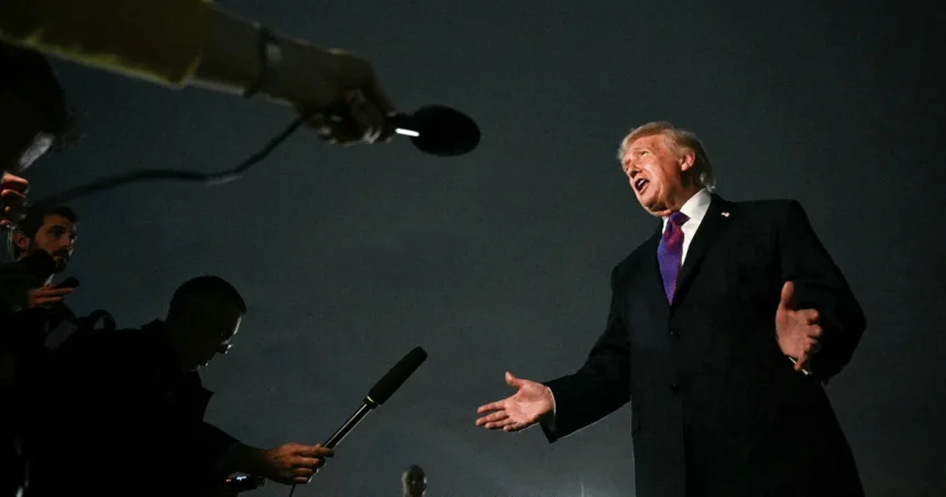 Trump touted falling gas prices, but now says ‘we make a lot of money’ as they go up