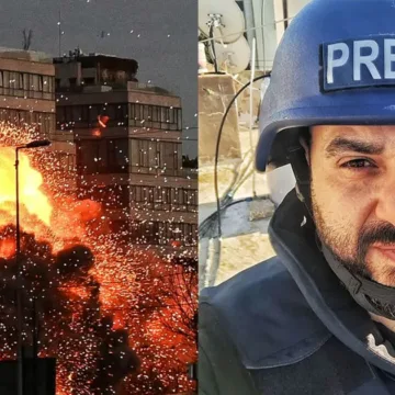 Beirut photographer puts himself in the firing line to capture Israeli strikes