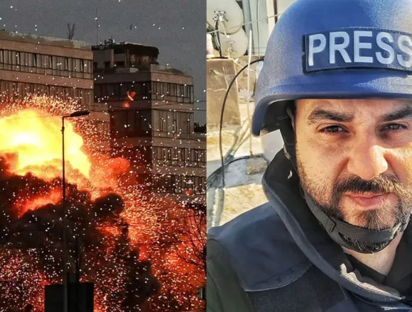 Beirut photographer puts himself in the firing line to capture Israeli strikes