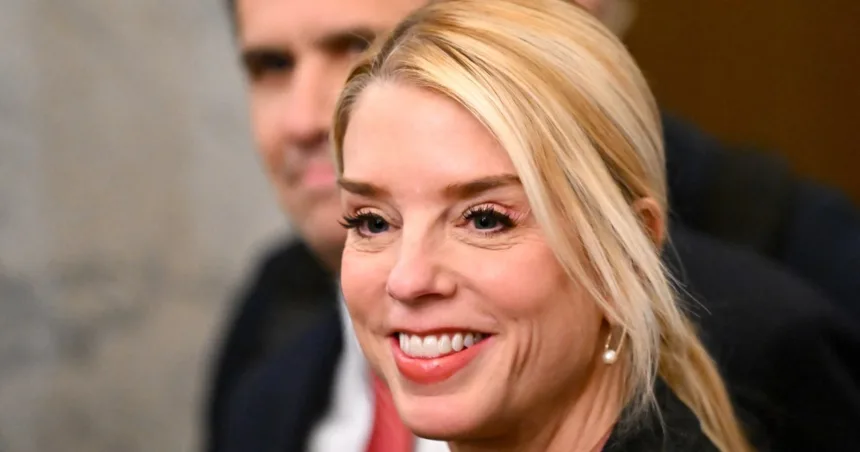 Democrats walk out of Pam Bondi briefing on Epstein files over subpoena compliance