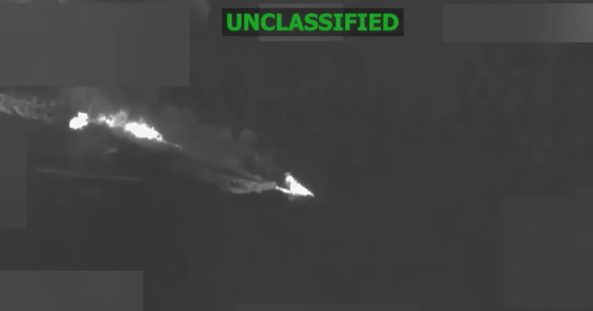 260320-kinetic-strike-boat-ew-1104a-307118.jpg U.S. strikes alleged drug boat in eastern Pacific Ocean, leaving 3 survivors