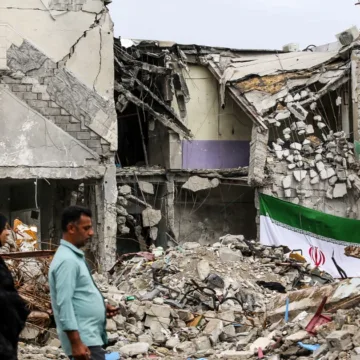 Iranians grieving over school missile strike express rage at U.S., Trump