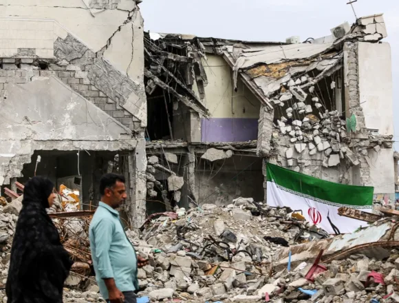 Iranians grieving over school missile strike express rage at U.S., Trump