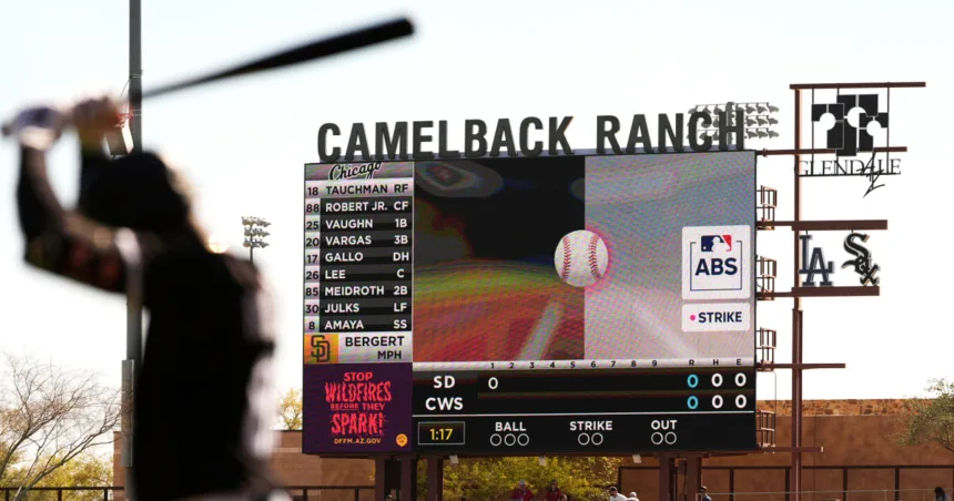 Baseball ushers in high-tech replay review system for calling balls and strikes