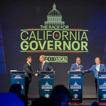 California governor debate canceled after criticism of criteria that excluded candidates of color