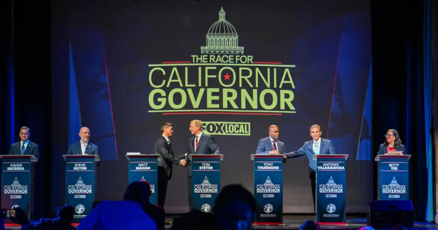 California governor debate canceled after criticism of criteria that excluded candidates of color