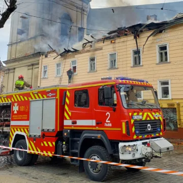 Russian drones attack downtown Lviv in broad daylight