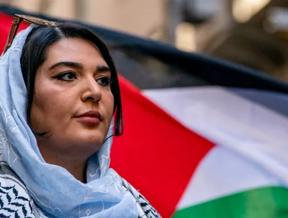 260328-Nerdeen-Kiswani-ch-1541-7e13bb.jpg Pro-Palestinian activist filed lawsuit alleging threats weeks before foiled firebomb plot