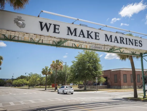 260330-parris-island-gk-206feb.jpg ICE agents will be stationed outside Marine Corps graduation events in South Carolina