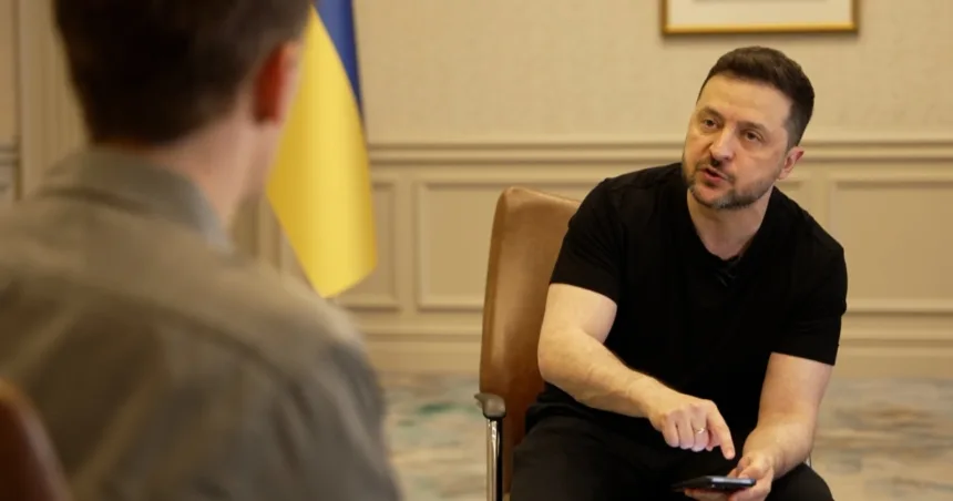 Volodymyr Zelenskyy says Russia is sharing intelligence with Iran to target U.S. forces