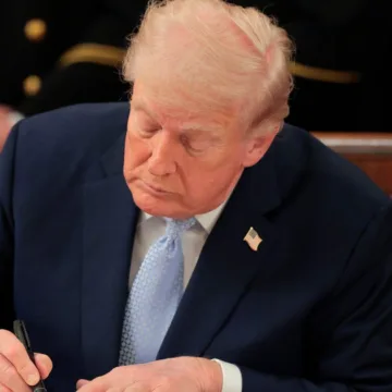 Trump holds executive order signing