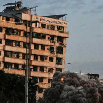 Building in central Beirut leveled after Israeli strike