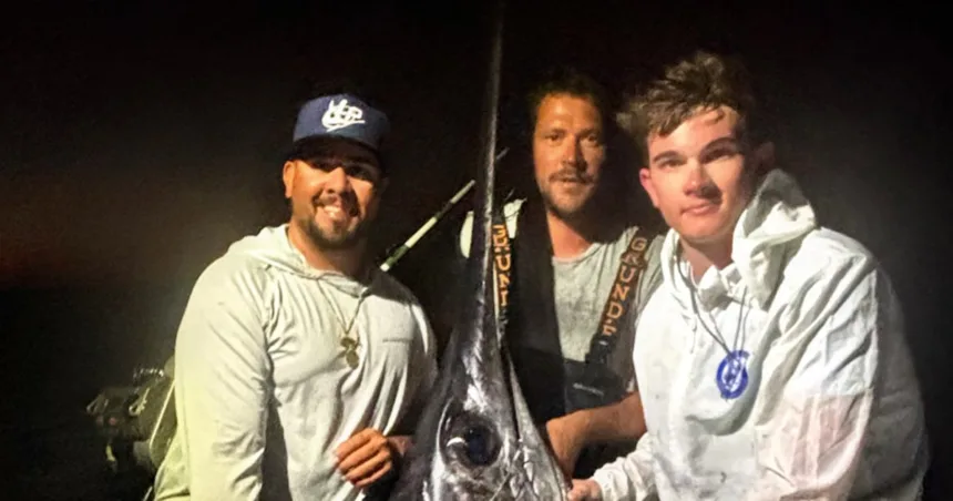 Swordfish weighing 480 pounds caught near Florida Keys