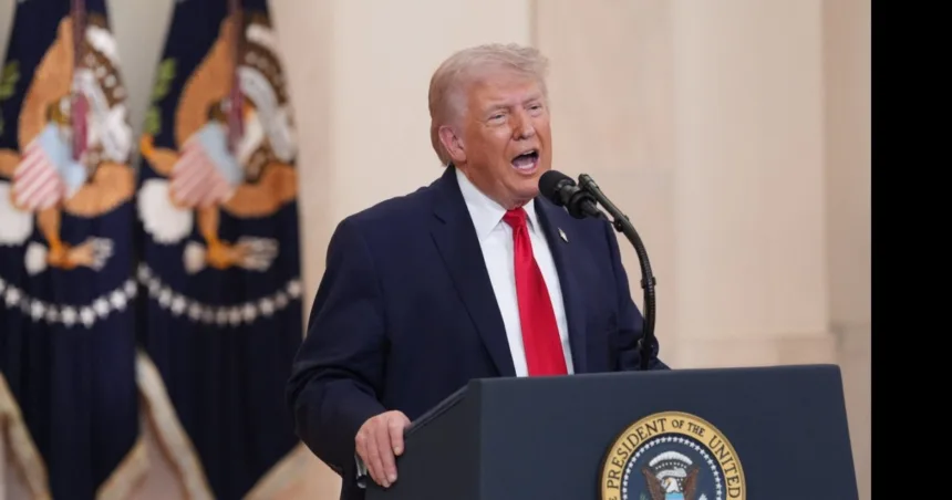 Trump says U.S. ‘nearing completion’ of its strategic objectives in Iran