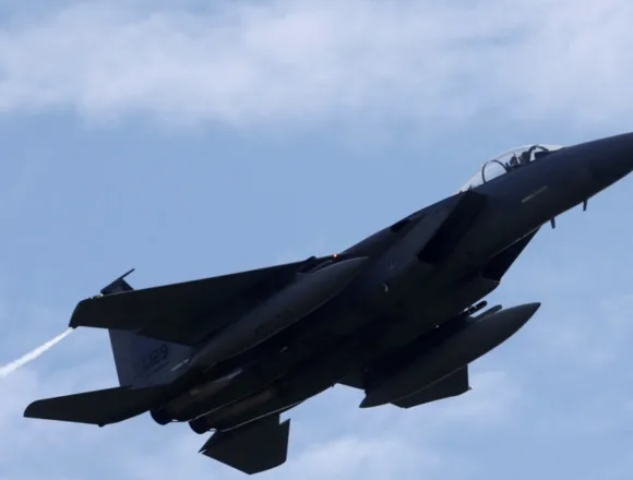 One U.S. pilot rescued after F-15 jet shot down over Iran