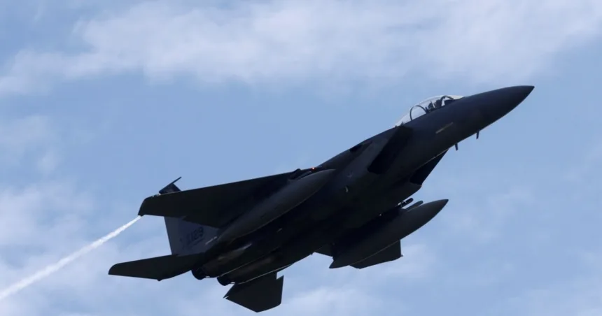 One U.S. pilot rescued after F-15 jet shot down over Iran