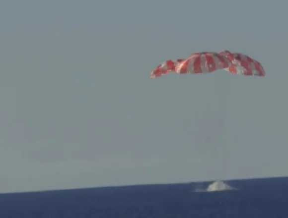 Artemis II splashes down in Pacific Ocean after 10-day mission