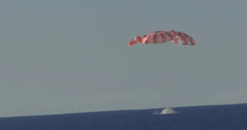 Artemis II splashes down in Pacific Ocean after 10-day mission