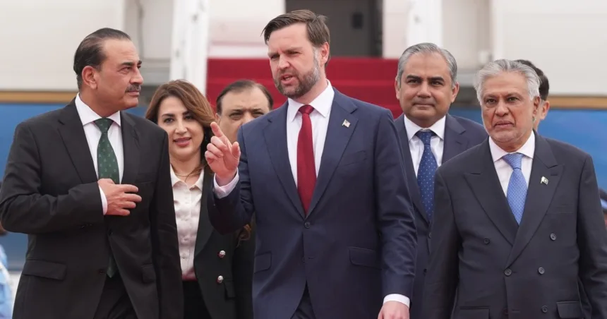 VP Vance Arrives in Pakistan for Peace Talks Between US and Iran