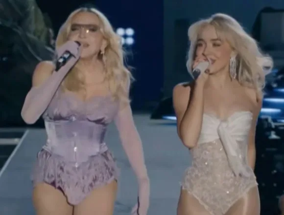 Sabrina Carpenter and Madonna Perform Together at Coachella