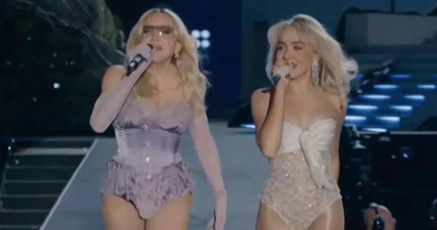 Sabrina Carpenter and Madonna Perform Together at Coachella