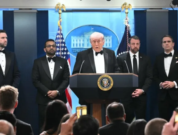 Trump speaks after shooter apprehended outside White House Correspondents’ Dinner