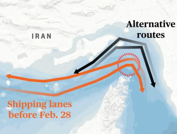 Track Strait of Hormuz ship traffic as Trump blockades Iran ports