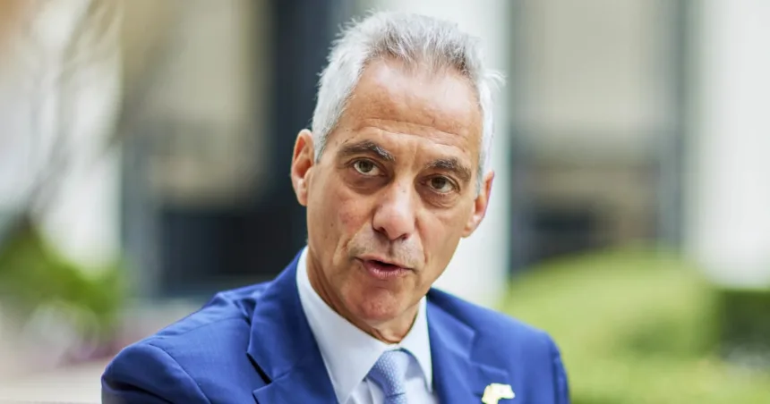 Rahm Emanuel moves to the left on Israel