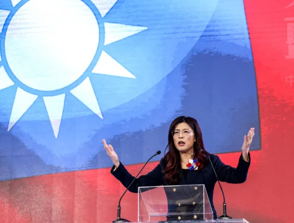 260402-Cheng-Li-wun-rs-accc73.jpg Taiwan’s opposition leader seeks to win friends in China with a high-stakes visit