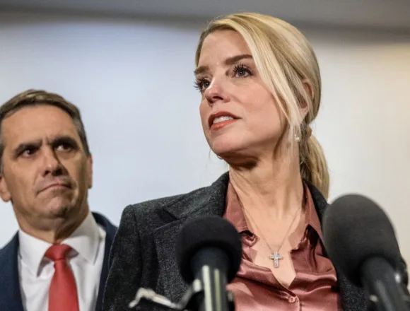 260403-Attorney-General-Pam-Bondi-Deputy-Attorney-General-Todd-Blanche-ew-341p-d8c970.jpg Pam Bondi failed to prosecute Trump's foes. Todd Blanche probably will, too.