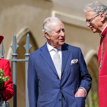 Andrew and his family absent as British royals attend Easter service