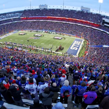 Bills fans grab pieces of legendary stadium before demolition