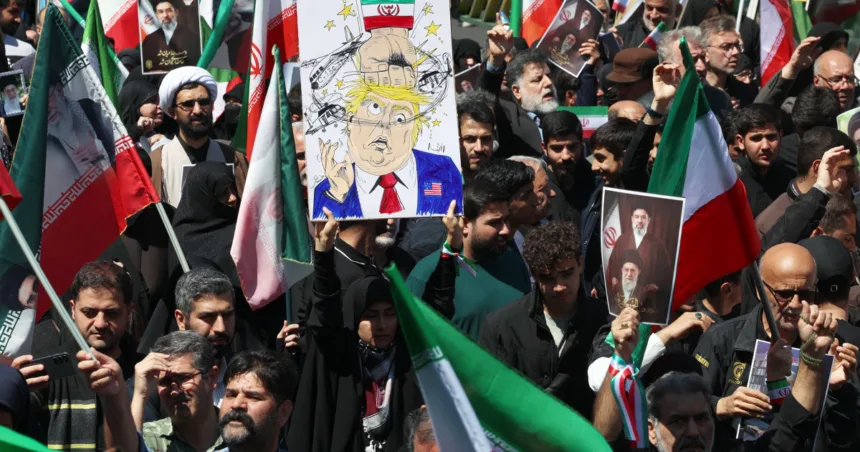 Iran enters peace talks emboldened but wounded, and wary of Trump