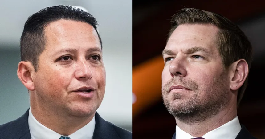 260412-3x2-split-swalwell-gonzales-vl-1252p-67a395.jpg Reps. Tony Gonzales and Eric Swalwell officially resign amid misconduct claims