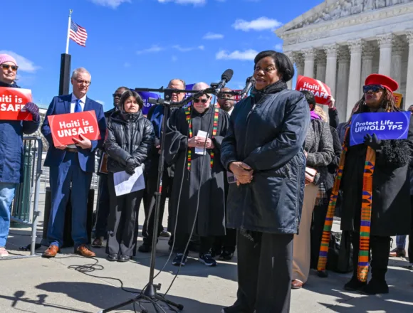 Supreme Court weighs Trump attempt to remove protections for thousands of Haitian and Syrian immigrants