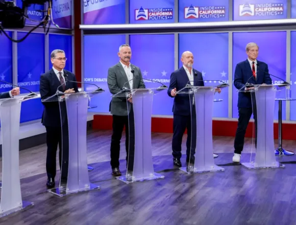 California governor candidates spar to get ahead after Eric Swalwell dropped out