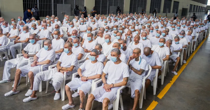 El Salvador holds mass trial for 486 alleged gang members