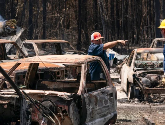 How climate change fueled wildfires in Georgia and Florida