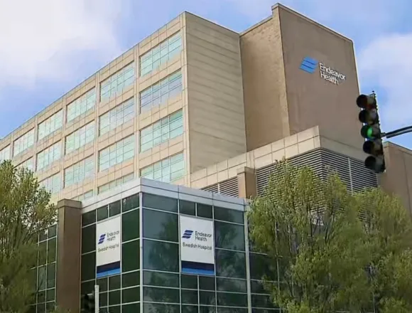 Two police officers shot at Chicago hospital, one in critical condition