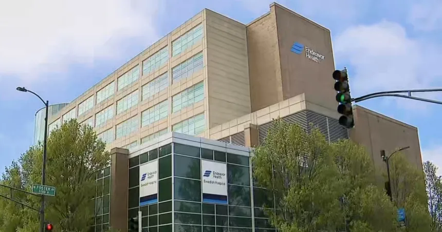 Two police officers shot at Chicago hospital, one in critical condition