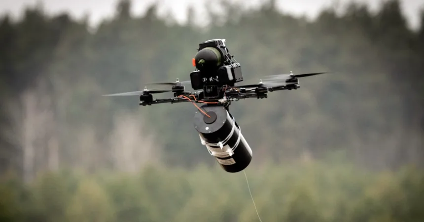 Fiber-optic drones, used widely in the war in Ukraine