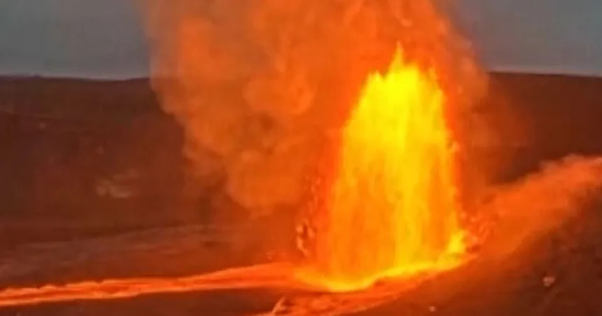 Kilauea spews lava as it erupts again