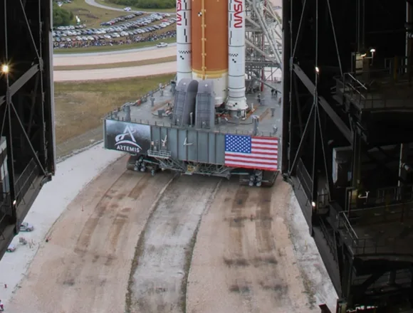 What it looks like inside of the Orion capsule