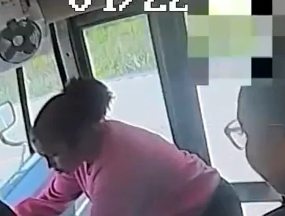 Students stop bus after driver has medical emergency