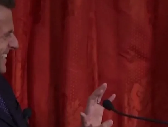 Macron and Japanese PM Takaichi do a ‘Dragon Ball’ pose